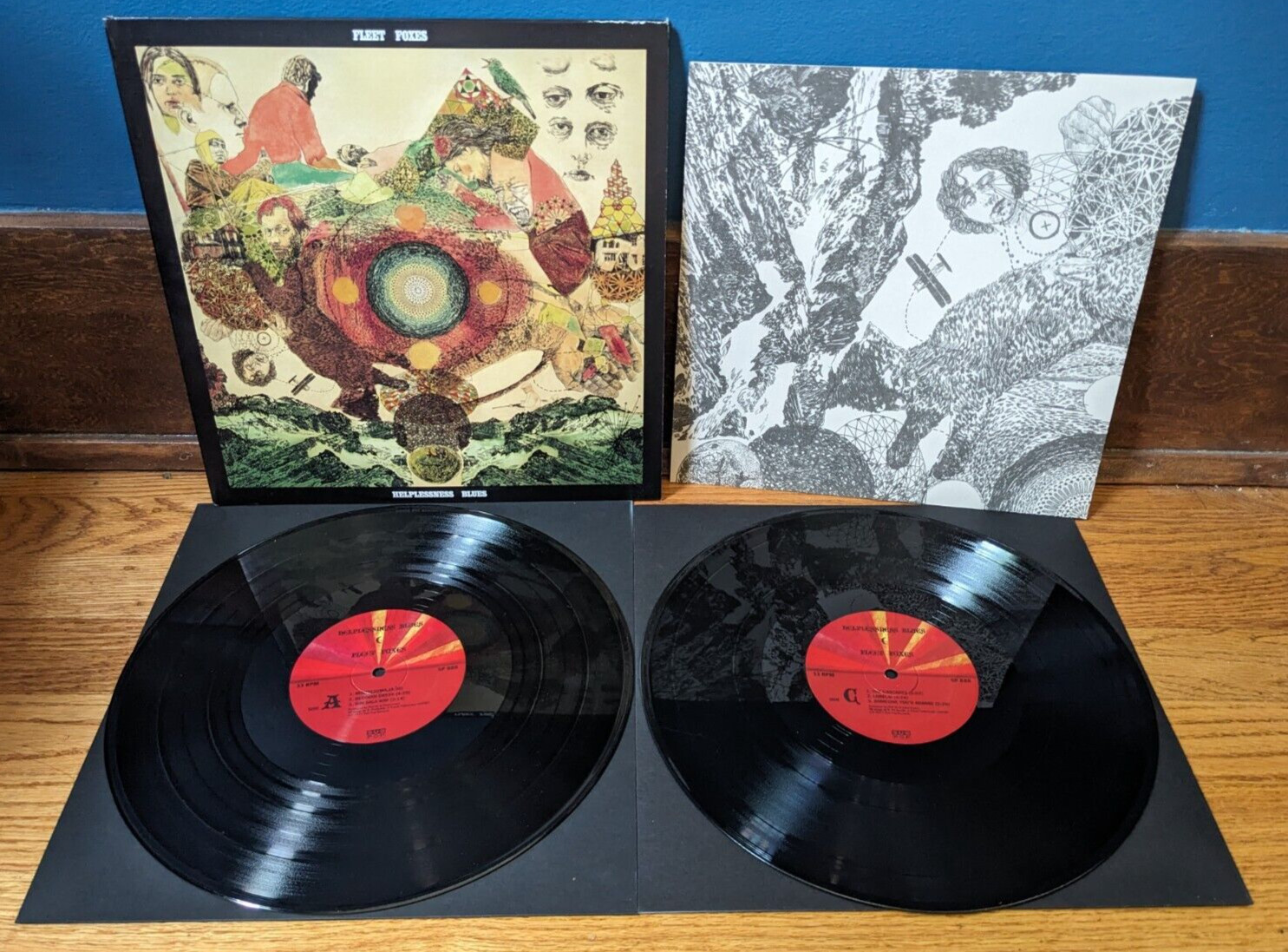 FLEET FOXES Helplessness Blues 2 x LP Record Sub Pop 2011