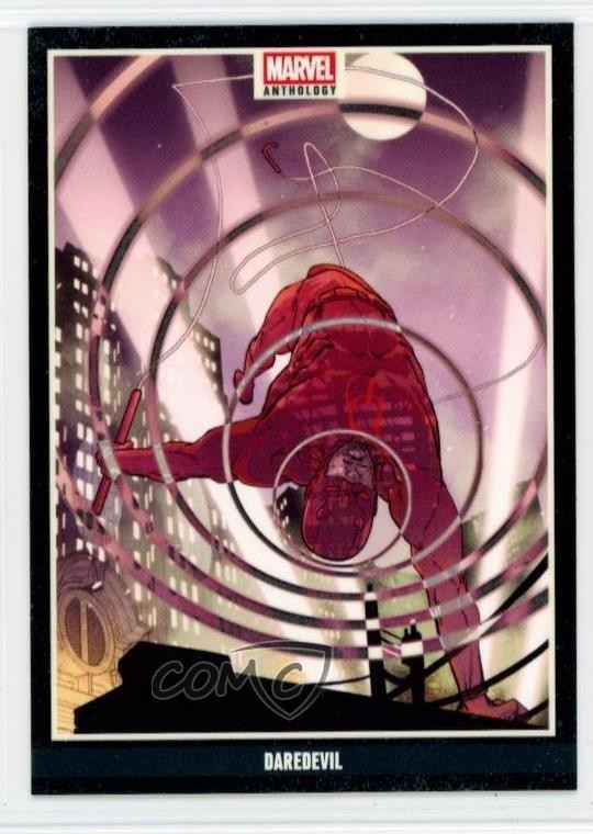 2025 Panini Marvel Anthology Glow in the Dark Cards Daredevil #G2 05rp