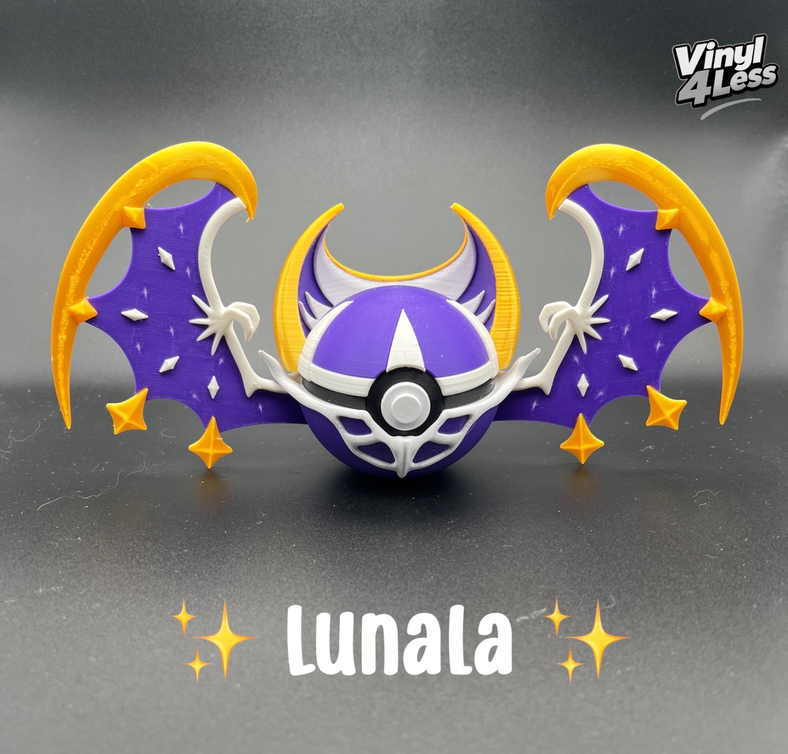 LUNALA #0792 - Pokeball Regalo da Collezione - Serie - Stampa 3D UK - Nerd Geek v1