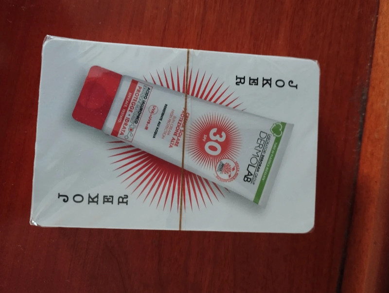 Carte da pocker edizione dermolab