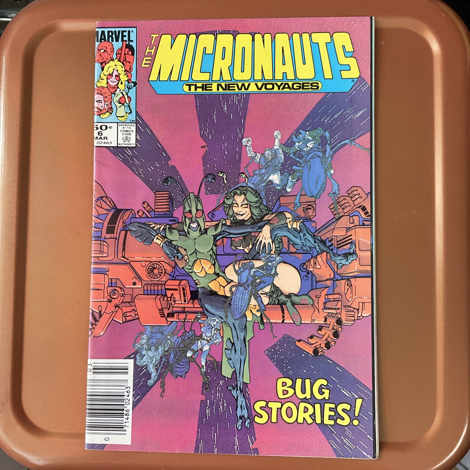 Micronauti #6 Vol. 2 fumetti Marvel Comics Edicola 1985 W109-201