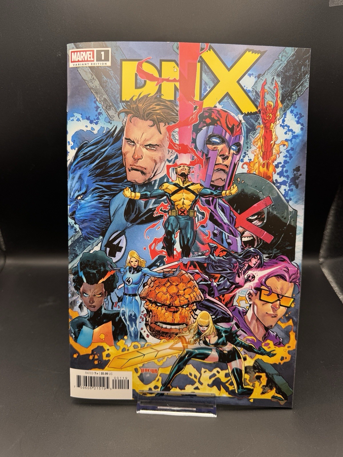 DNX #1 BORSA CIECA ESCLUSIVA variante Ken Lashley INVECCHIATA E IMBARCATA A MANO