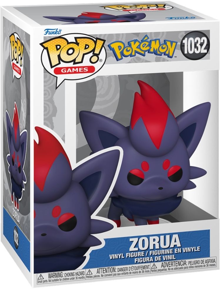 Merchandising Pokemon: Funko Pop! Games - Zorua (Vinyl Figure 1032)