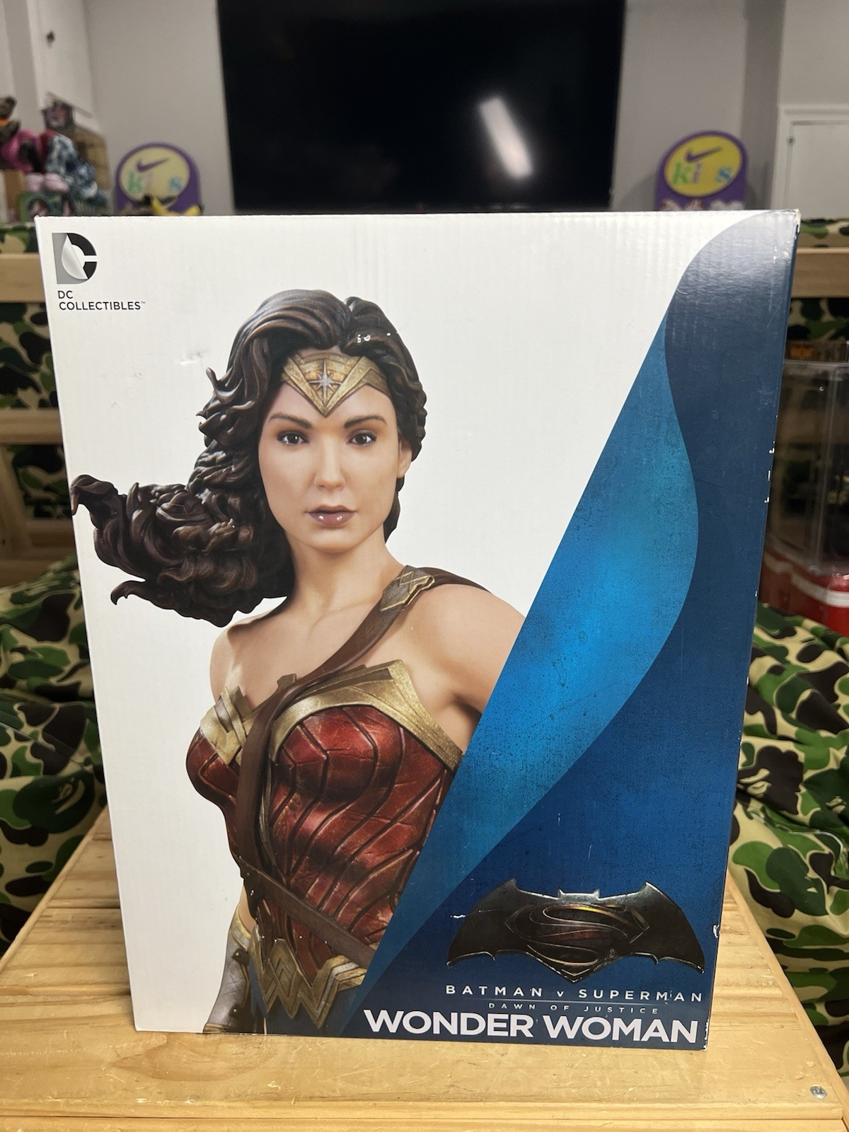 DC Collectibles Wonder Woman Gal Gadot Statue Batman V Superman Dawn Of Justice