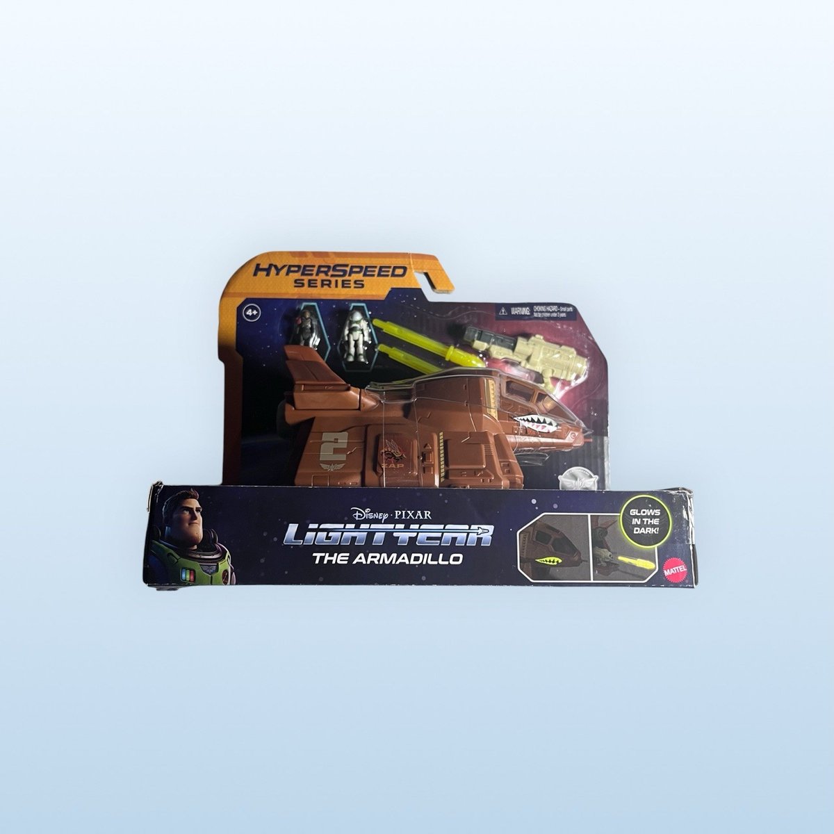 Disney Pixar Lightyear Movie Hyperspeed Series Armadillo veicolo e minifigure