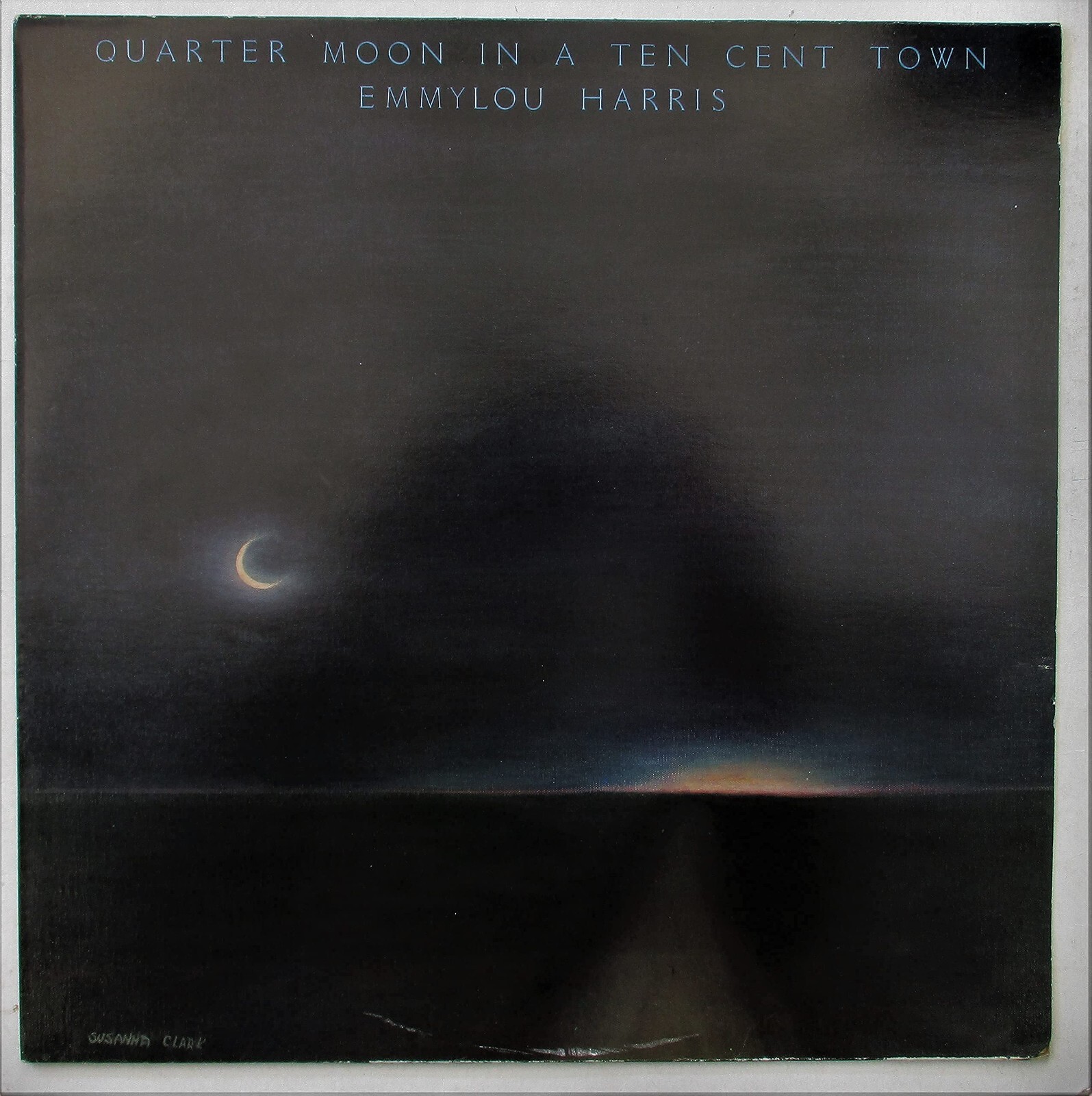 Emmylou Harris - LP - Quarter Moon In A Ten Cent Town - 1978 - K 56443  VG+/VG+