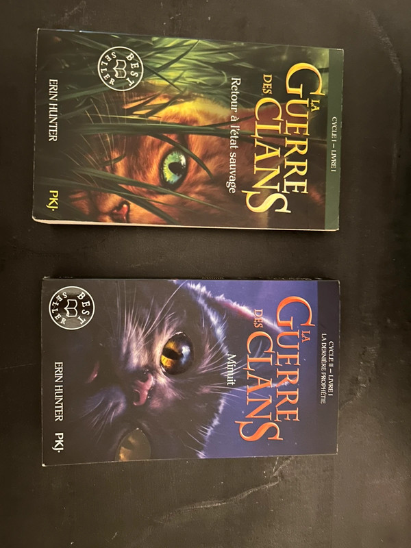 lot livre guerre des clans