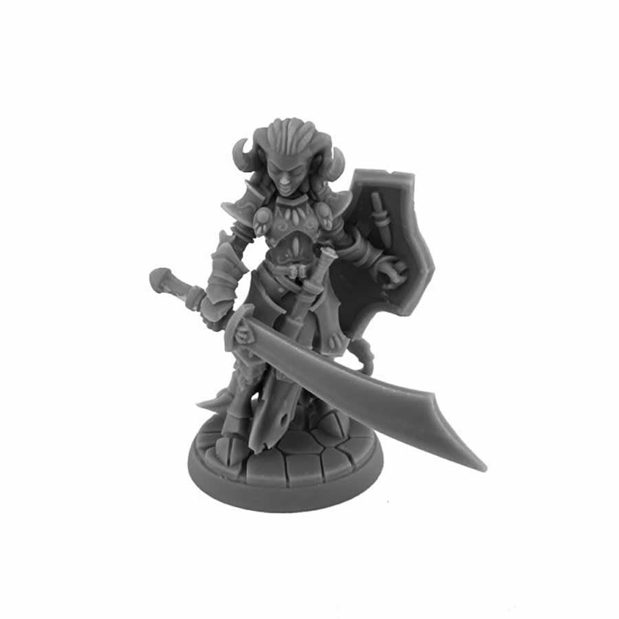 Reaper Miniatures Hellborn Paladin Miniature Figure 25mm Heroic Scale Reaper Bon