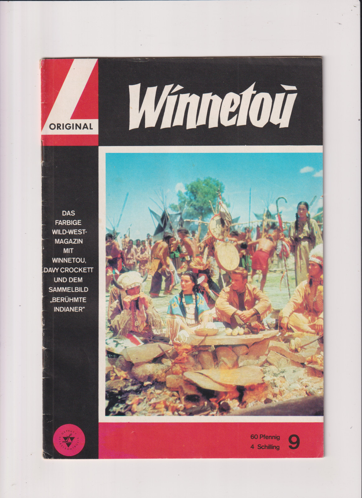 Winnetou 9 grande volume originale Lehning Editore
