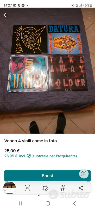  vinili dance 90