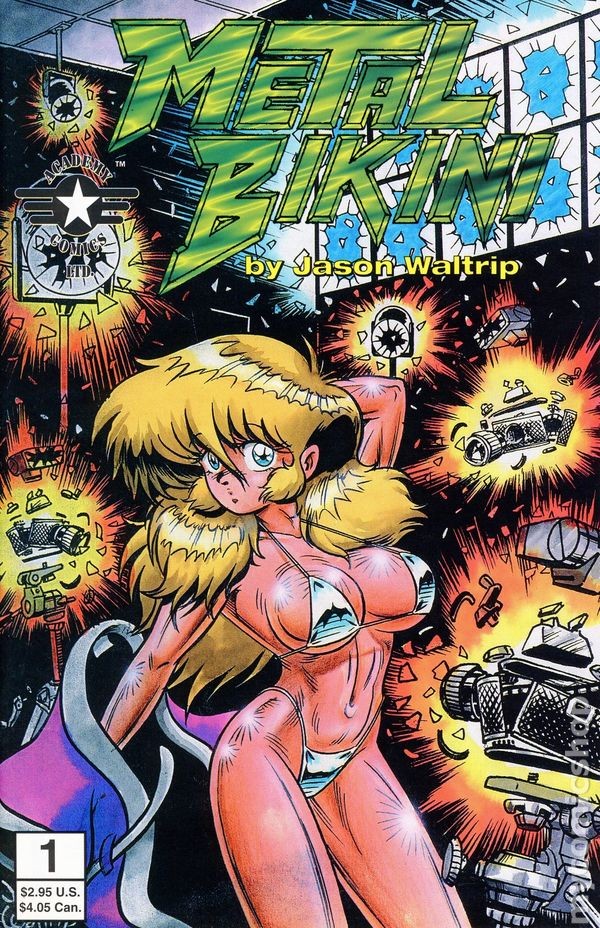 Bikini Metallo #1 VF 8.0 1996 Immagine Stock