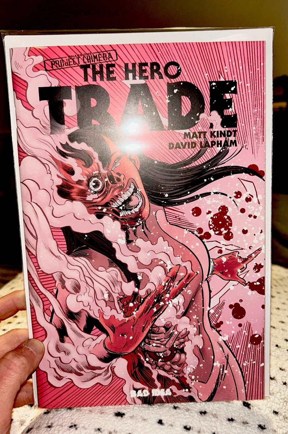 Hero Trade, The: Project Chimera #1A VF/NM; Bad Idea | Matt Kindt David Lapham -