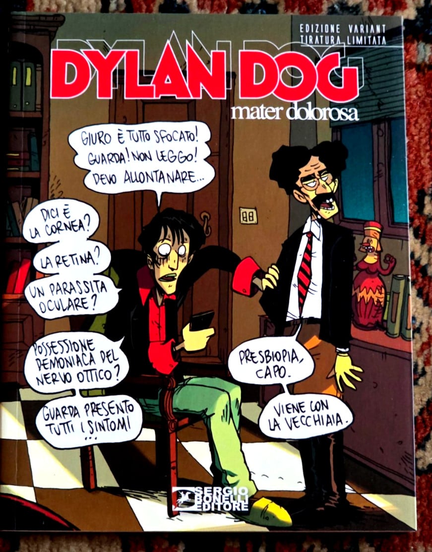 DYLAN DOG 361 VARIANT ZEROCALCARE - MATER DOLOROSA ANNO 2016
