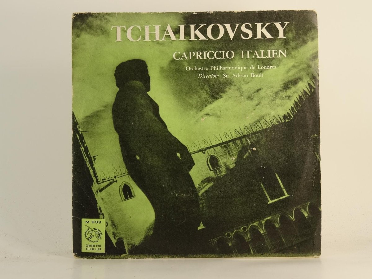 ADRIAN BOULT TCHAIKOVSKY'S CAPRICCIO ITALIEN (3) (78) 2 Track 7" Single includin