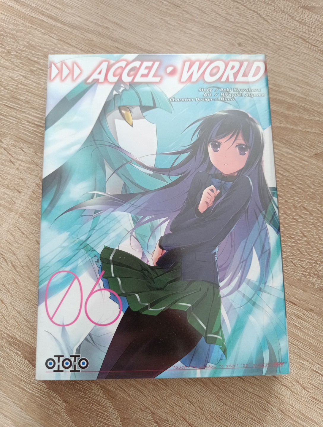 Accel World Vol 6 Manga Libro Edizione Ototo Manga