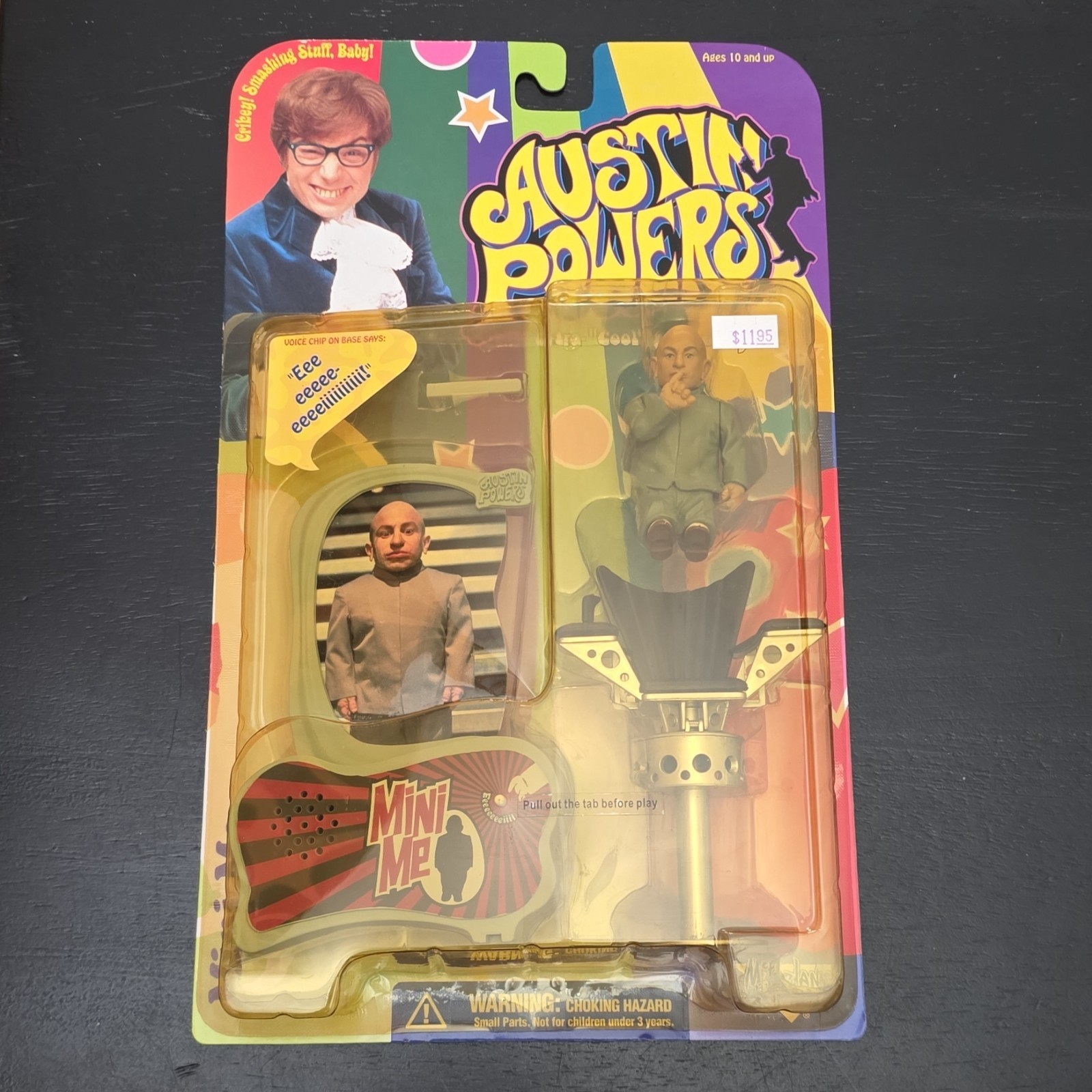 McFarlane Toys Austin Powers Mini-Me Modellino Parlante con Base