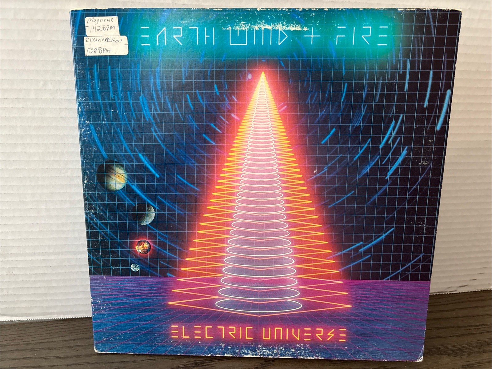 LP Vinly Earth wind & fire, Electrics Universe 1983 Columbia AL 38980