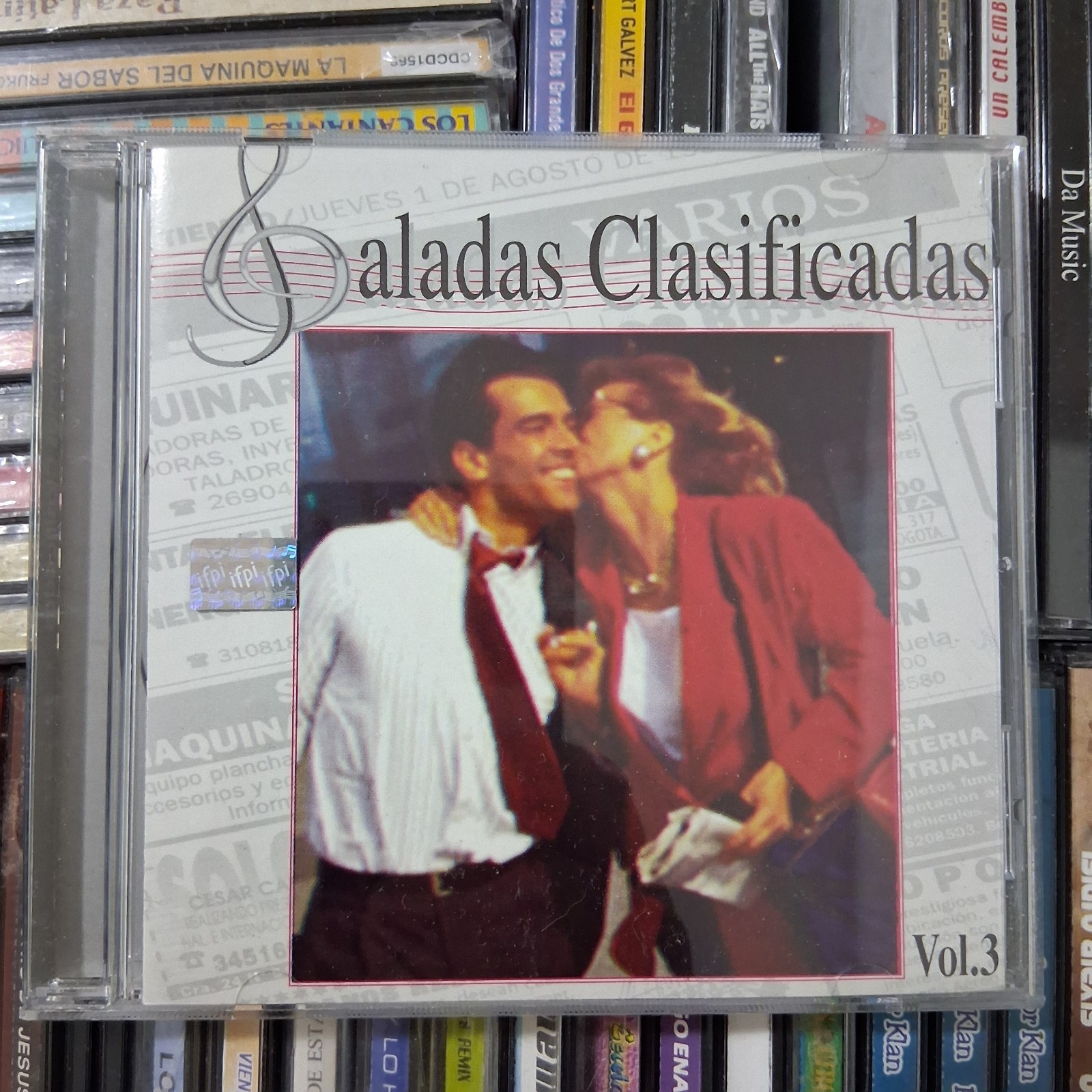 Baladas Clasificadas CD 1996 Leo Dan Roberto Carlos Lolita Henry Nelson Ximena