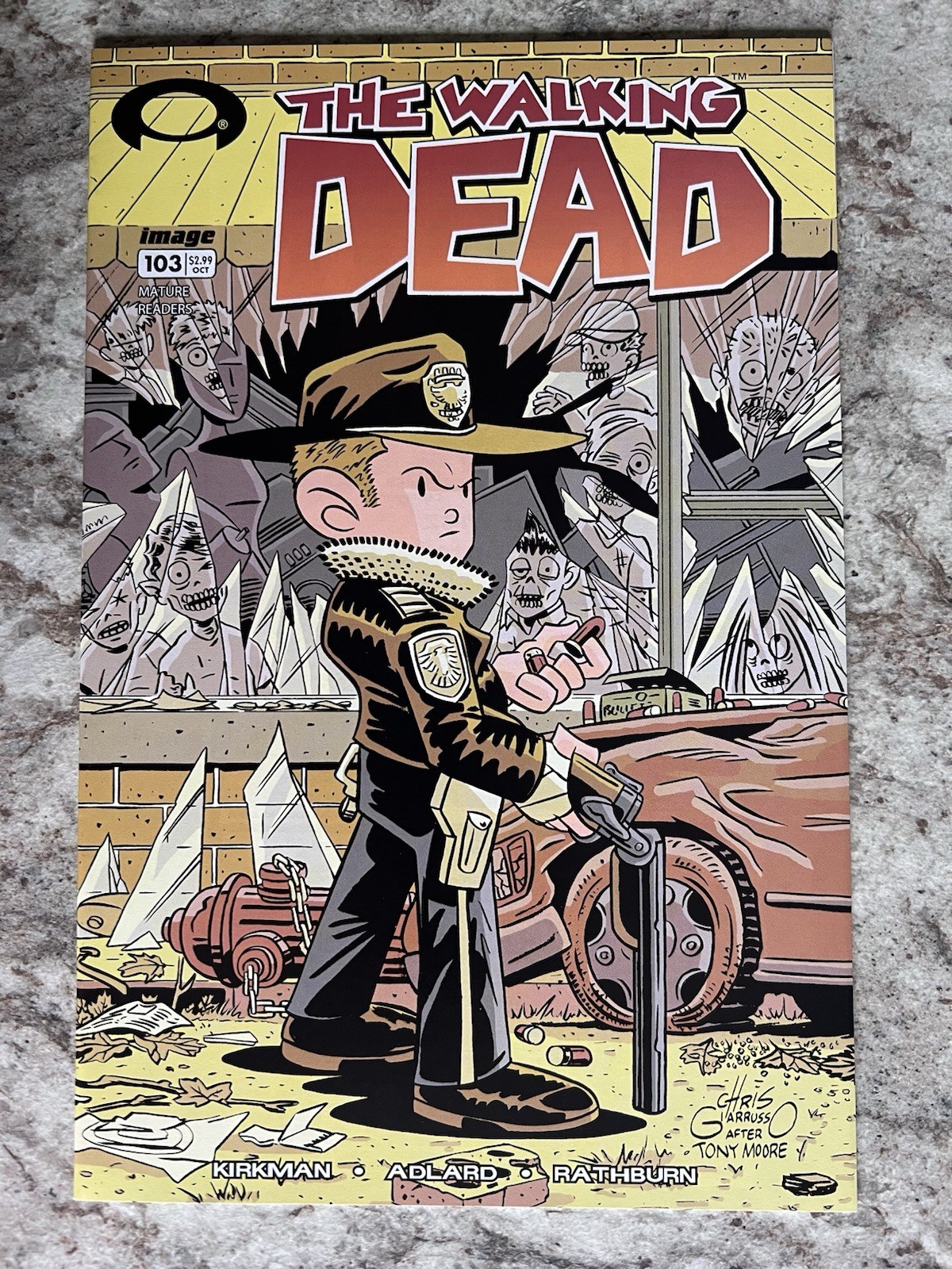 Walking Dead #103 Variant 1st Print NM- Image Comics Kirkman 