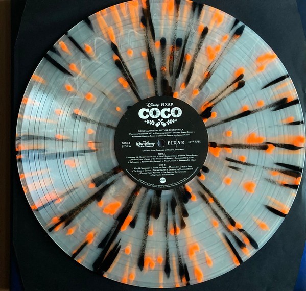 Disney Coco Soundtrack - Giacchino 2 x LP Orange / Purple Splatter Vinyl Sealed