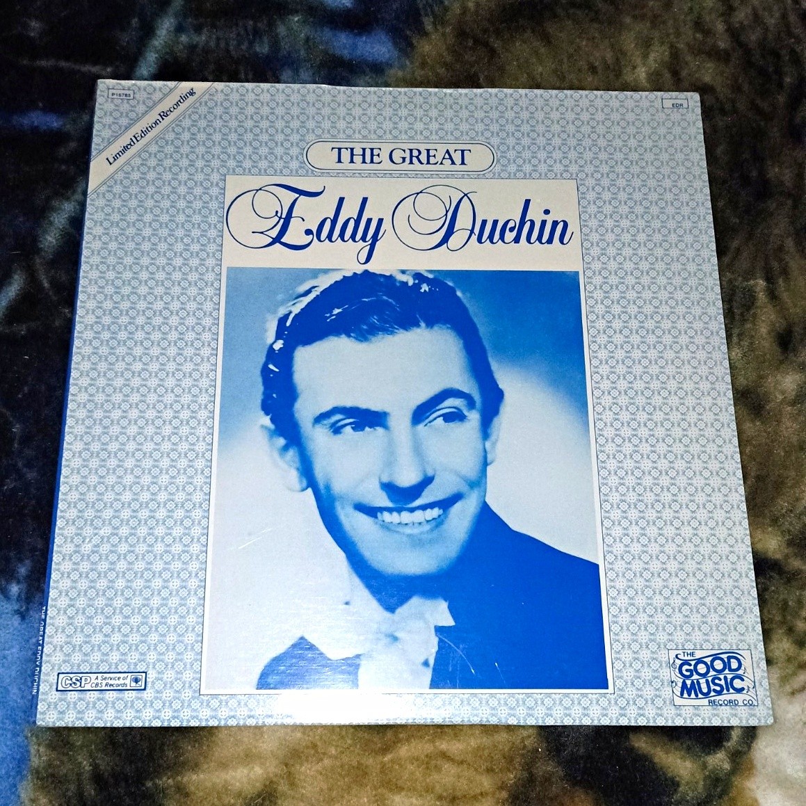Eddy Duchin Vinyl LP The Great Eddy Duchin The Good Music Co. 1982 Ltd Ed