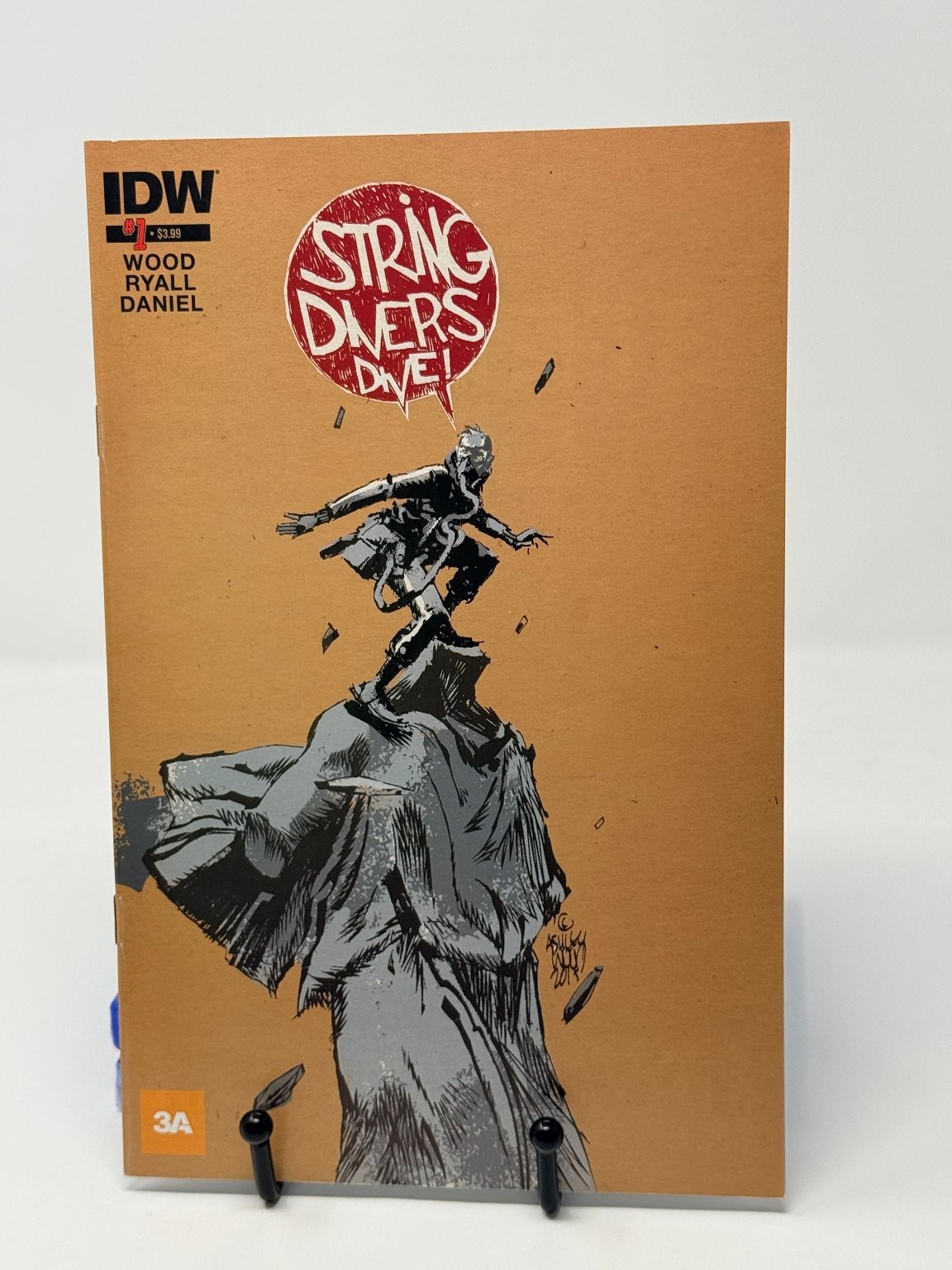 String Divers Dive! #1 Fumetto Wood Ryall Daniel IDW 2018 Ashley Wood variante 3A