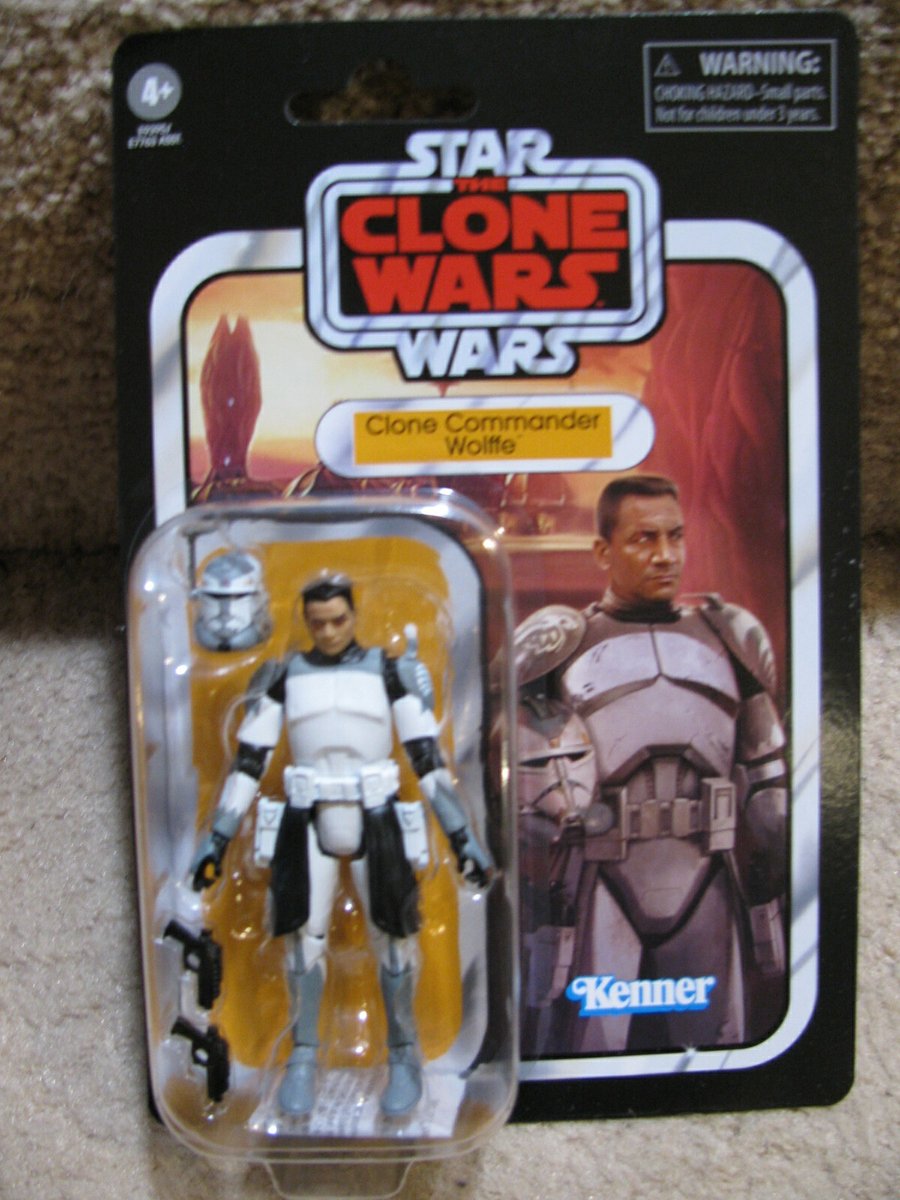 STAR WARS 2020 COLLEZIONE VINTAGE VC 168 COLE COMANDANTE LUPO NUOVO SU CARTONCINO