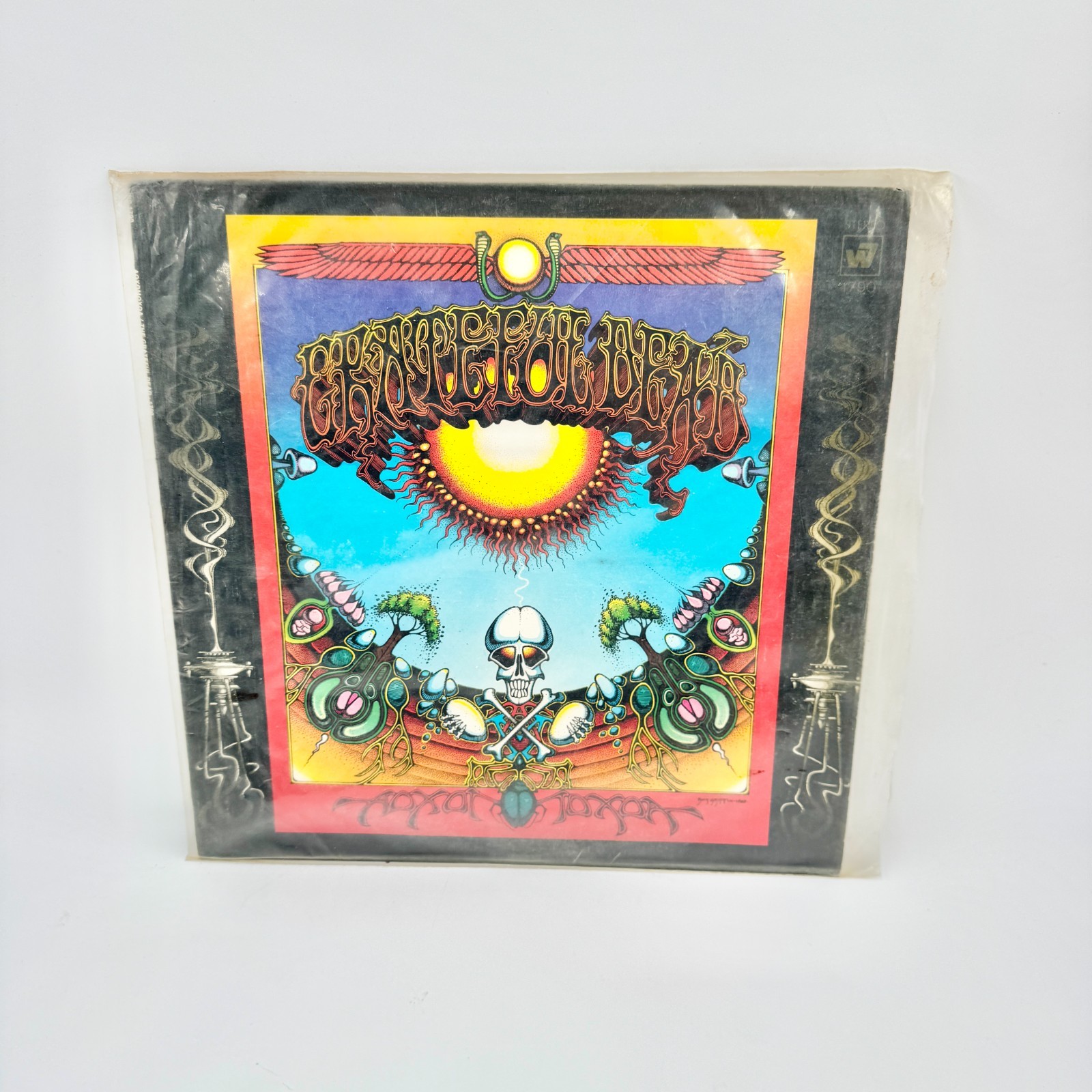 Grateful Dead Aoxomoxoa LP Vinyl WS 1790 Burbank Palm Tree 1971 Remix  Very Good
