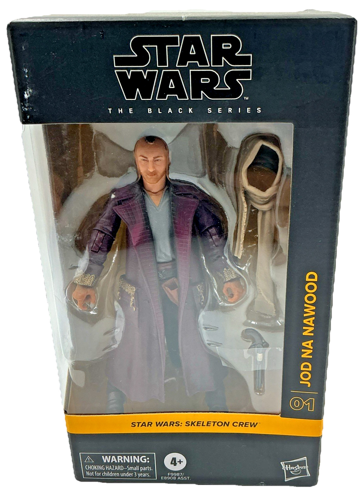 Star Wars Modellino Black Series Skeleton Crew Jod Na Nawood 6" n. 01 Hasbro