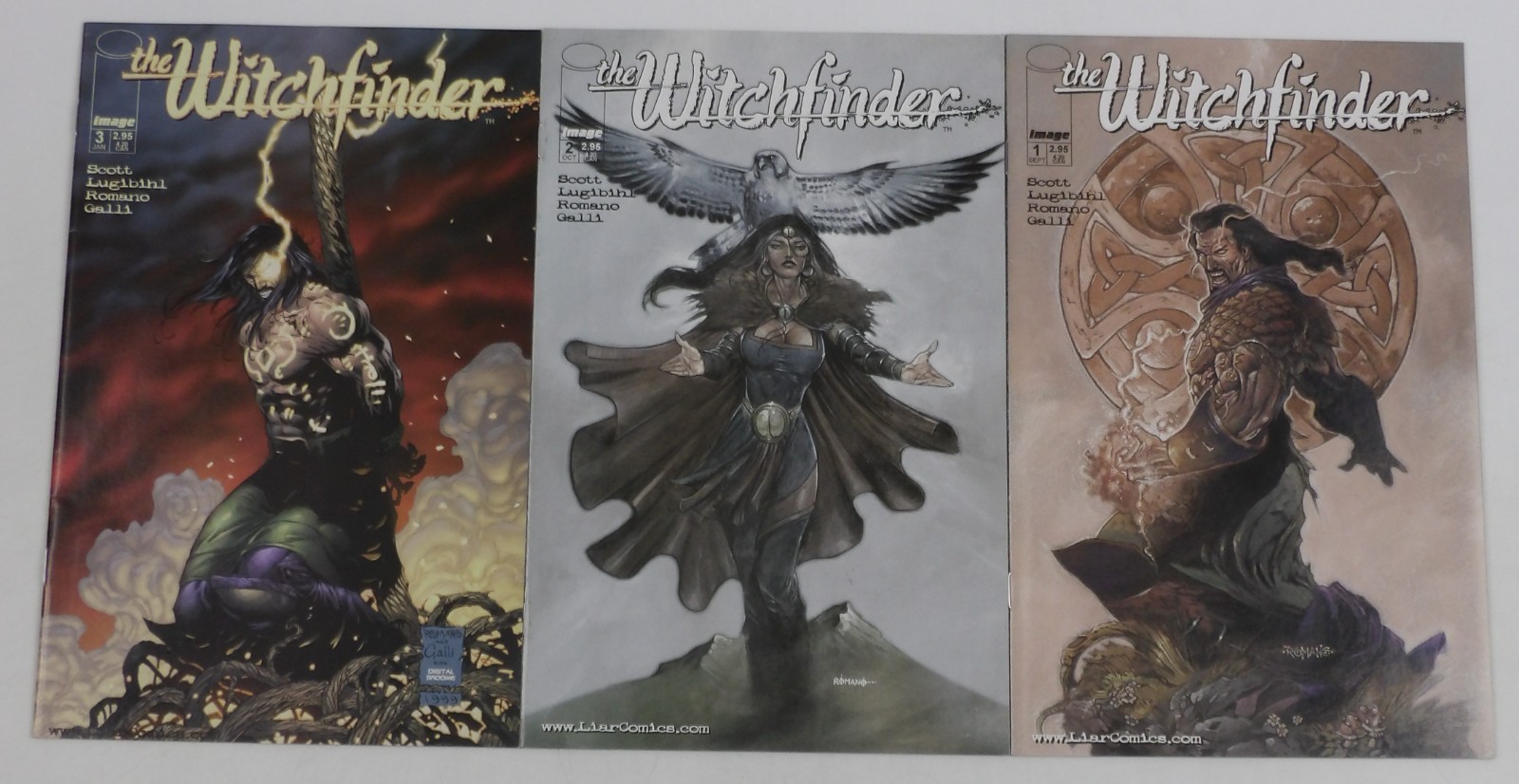 Witchfinder #1-3 FN/VF serie completa - Set immagini - Più che spin-off mortale