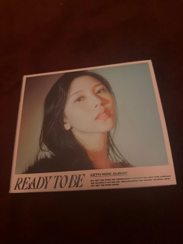 Mini albums version mina twice ready to be