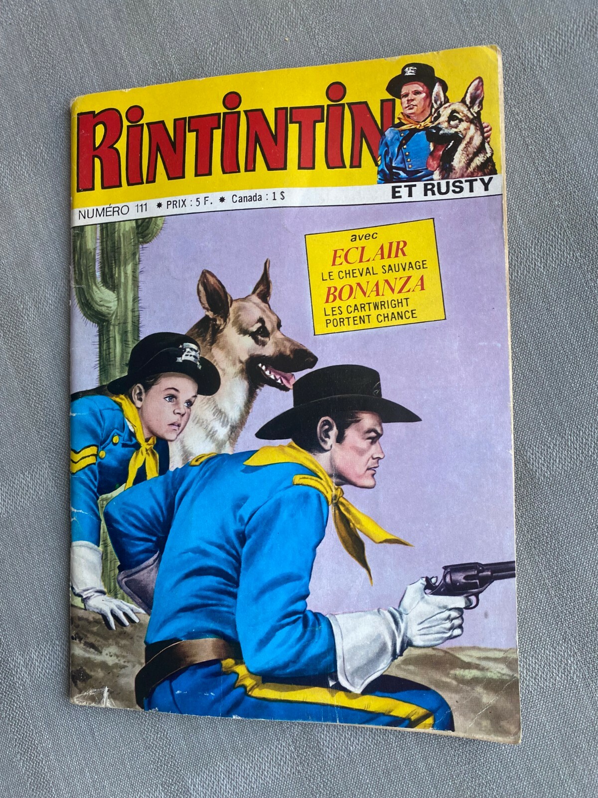 RIN TIN TIN N°111 2A SERIE 1979 IN BUONE CONDIZIONI