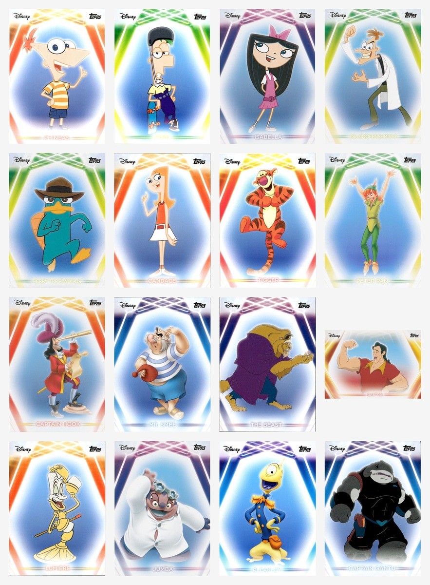 2026 Topps Disney Neon - Complete Set 1-200 - Mickey, Minnie, Lilo