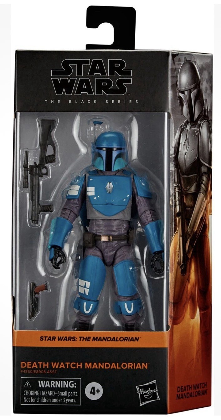 Modellino STAR WARS BLACK SERIES #21 DEATH WATCH MANDALORIAN 6” nuovo