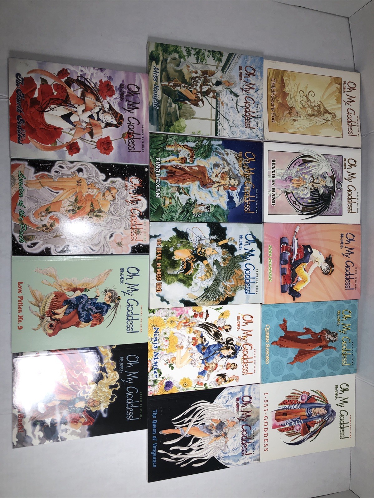 OH MIA DEA! manga lotto di 14 libri tutti prima edizione 