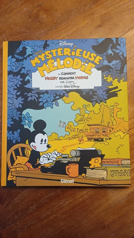 BD Mickey par Cosey - Une mystérieuse mélodie (Collection Disney / Glénat)