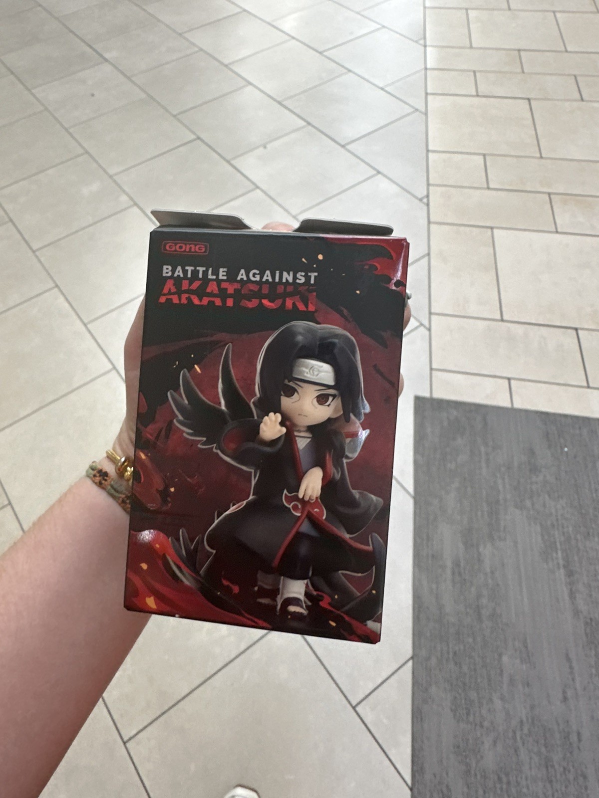 Figura a tema Hidan POP MART x Naruto Shippuden Series Battaglia contro Akatsuki 