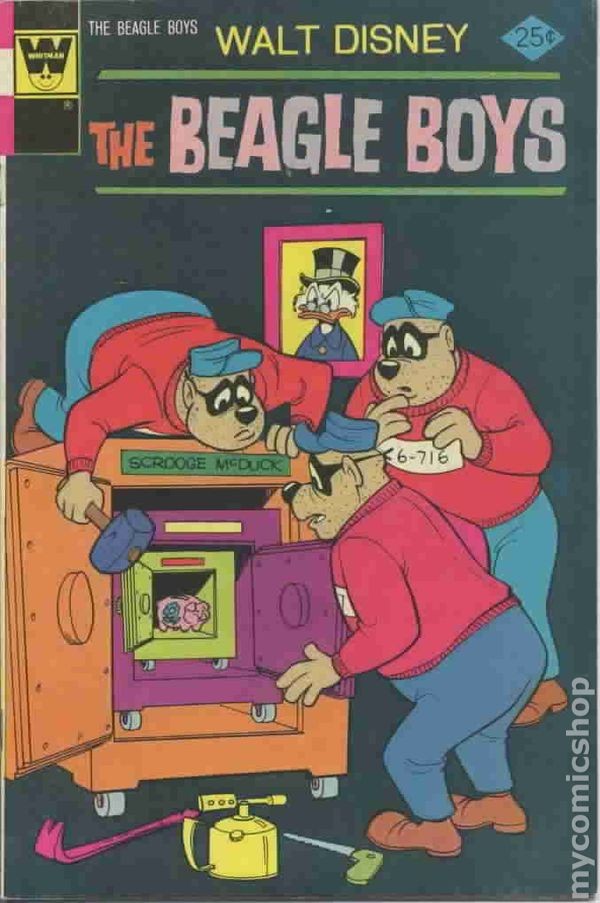 Beagle Boys #22 FN 1974 Whitman Stock Image