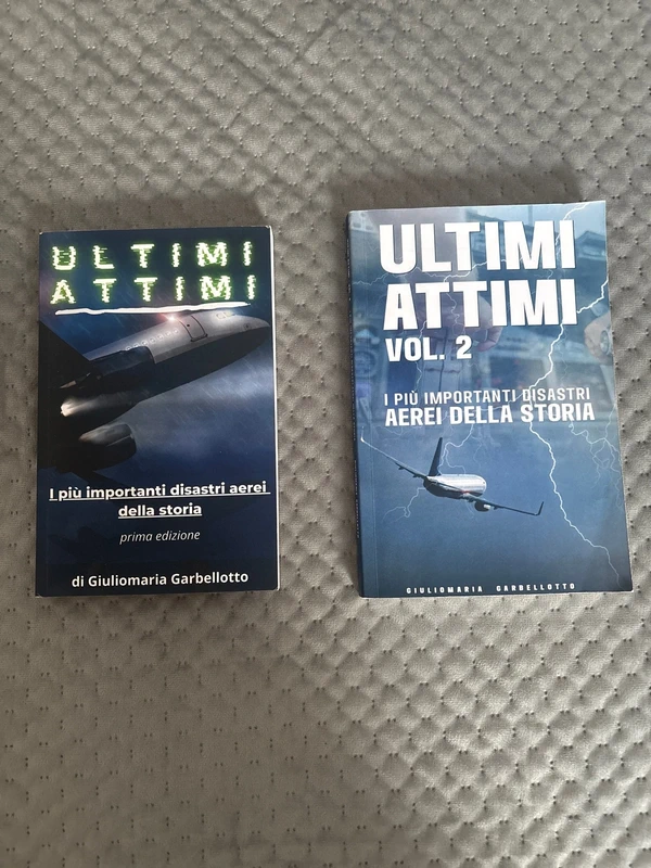 "Set 2 Libri Ultimi Attimi Vol. 1 e 2 - Giuliomaria Garbellotto"