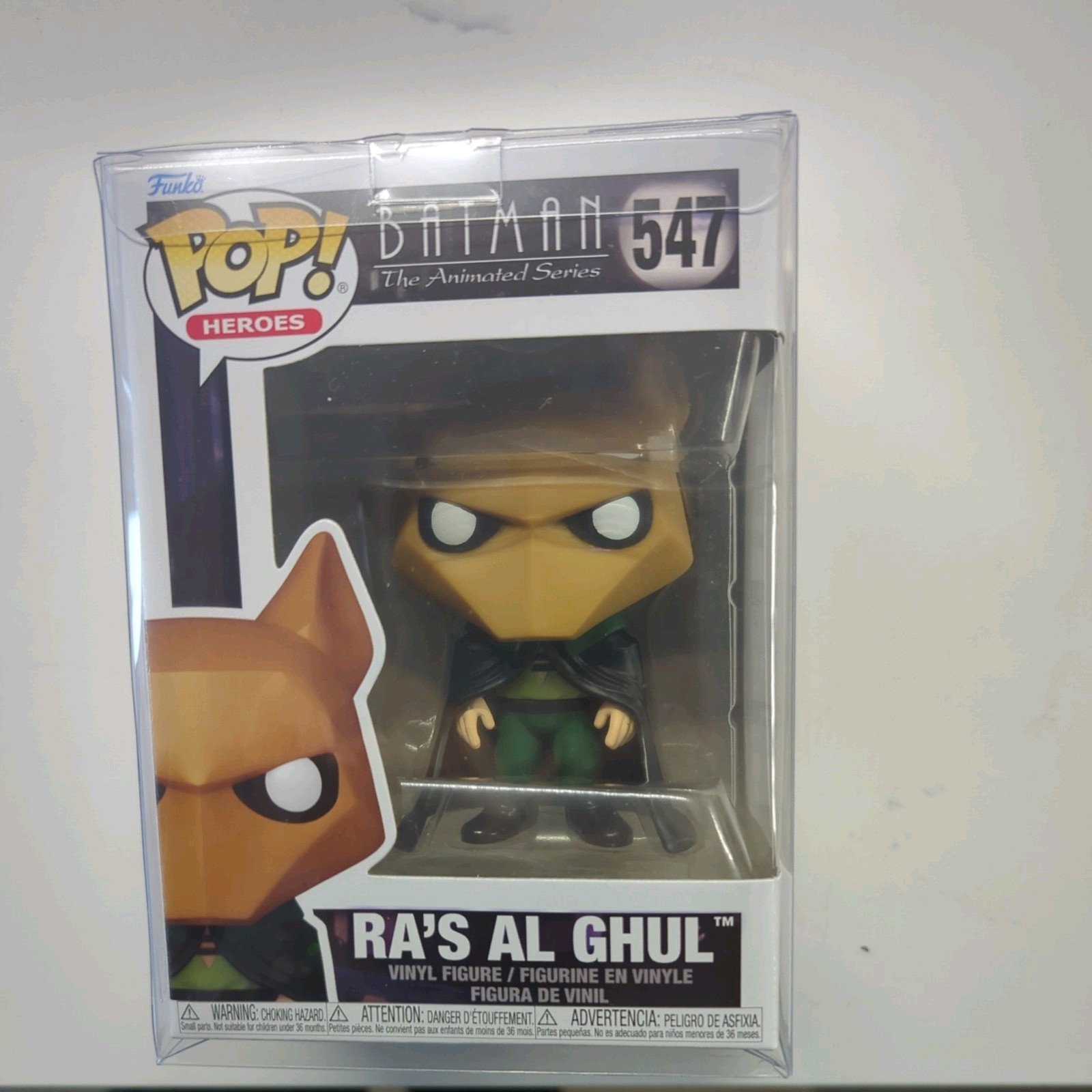 Funko POP! Animazione: Batman La Serie Animata - Ras Al Ghul + Protettore Omaggio