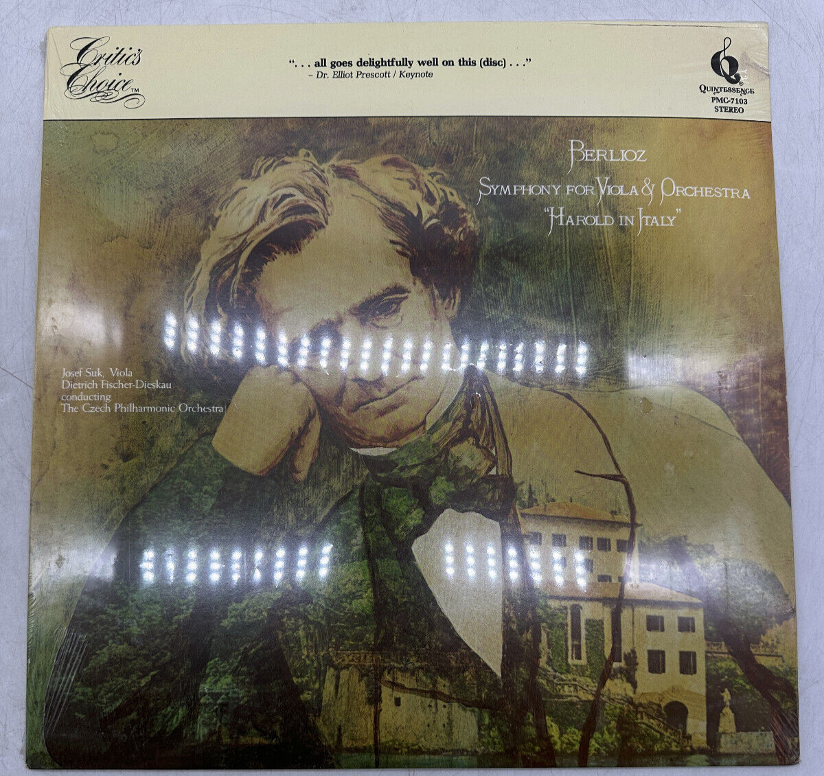 Suk Fischer-Dieskau Berlioz – Harold In Italy, Op. 16 Quintessence PMC-7103 NEW
