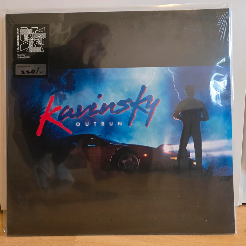 Kavinsky - Outrun **Sealed/New** Transparent Red Vinyl Record - Turntable Lab Exclusive /500
