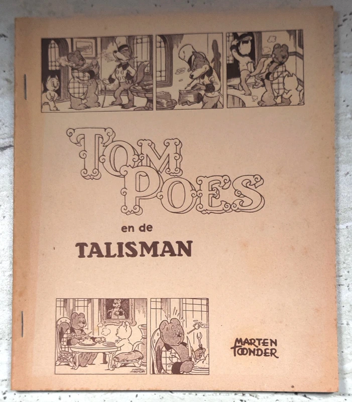 Tom Poes en de talisman Ongeautoriseerde uitgave 1974 Marten Toonder