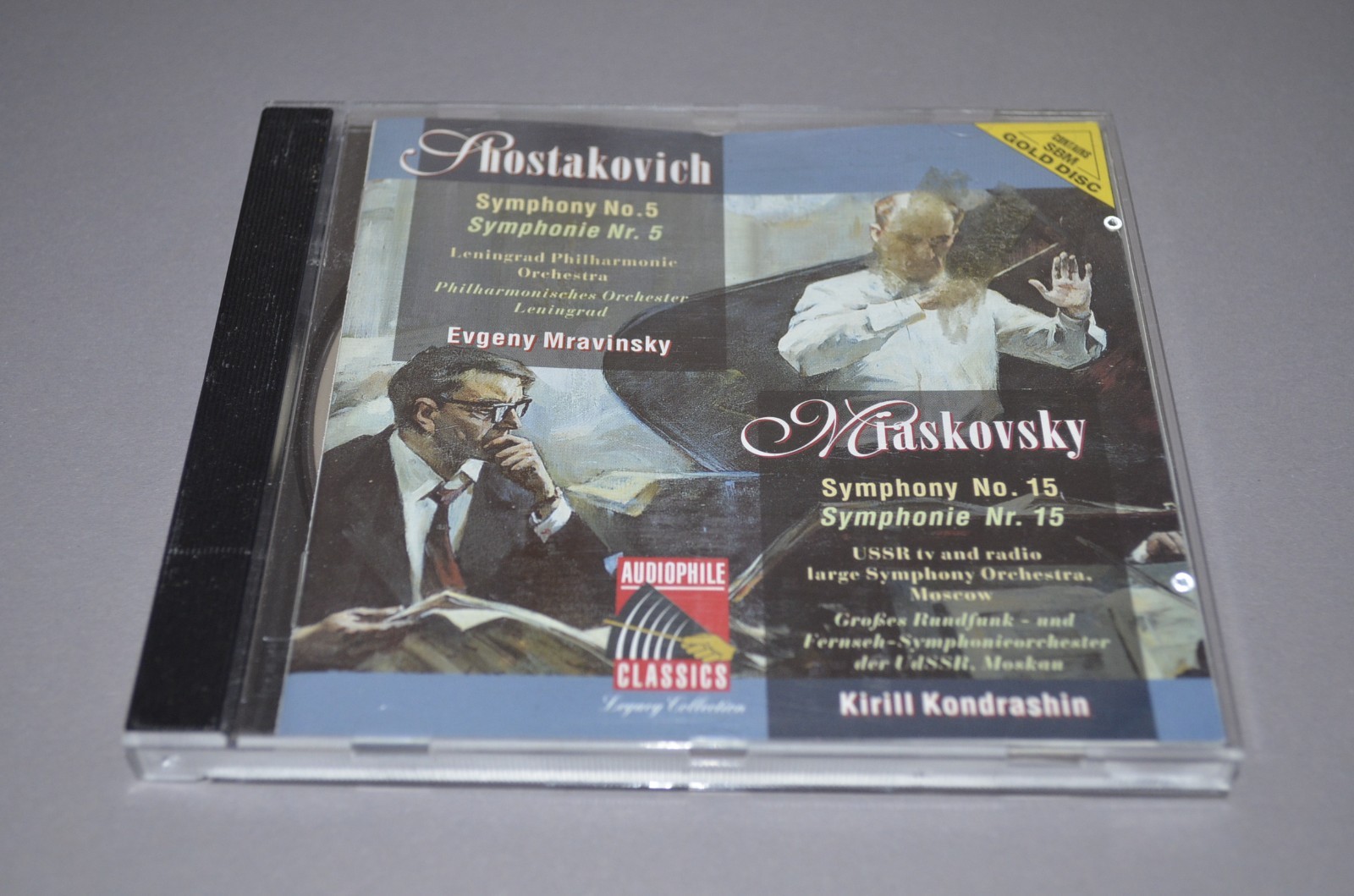 Shostakovich - Miaskovsky / Symphony / Kondrashin - Mravinsky / Leningrad + USSR