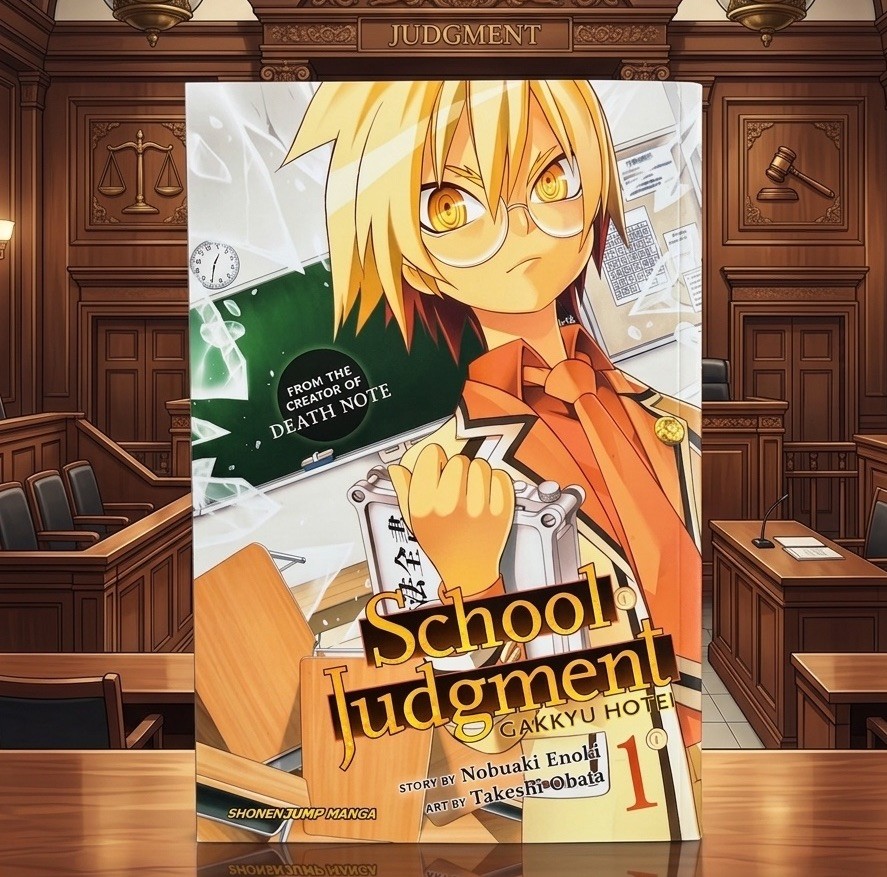 School Judgment Gakkyu Hotei Manga Vol 1 Inglese Shonen Jump Takeshi Obata
