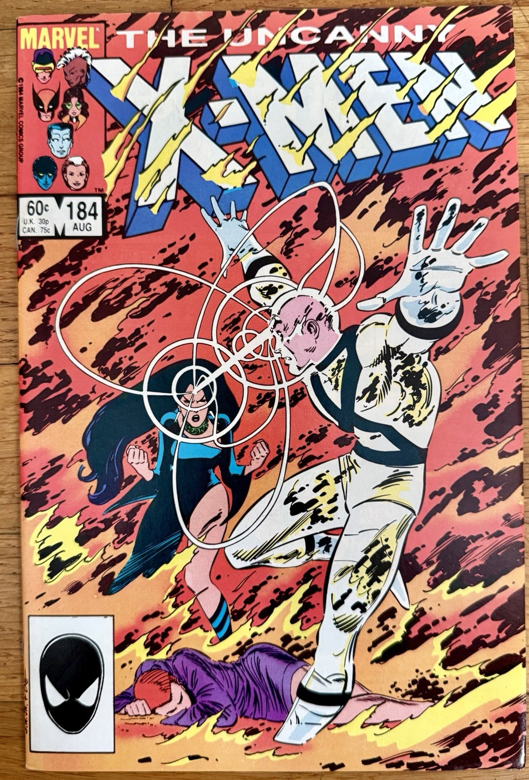 Uncanny X-Men #184 (1984) Marvel 1st Appearance Forge Naze John Romita Jr