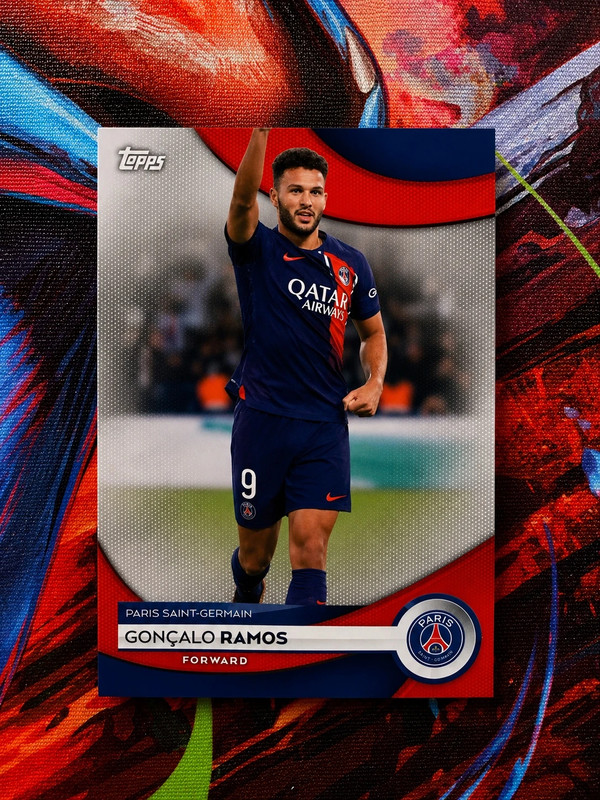 Topps PSG Team Set 2023/24 Gonçalo Ramos