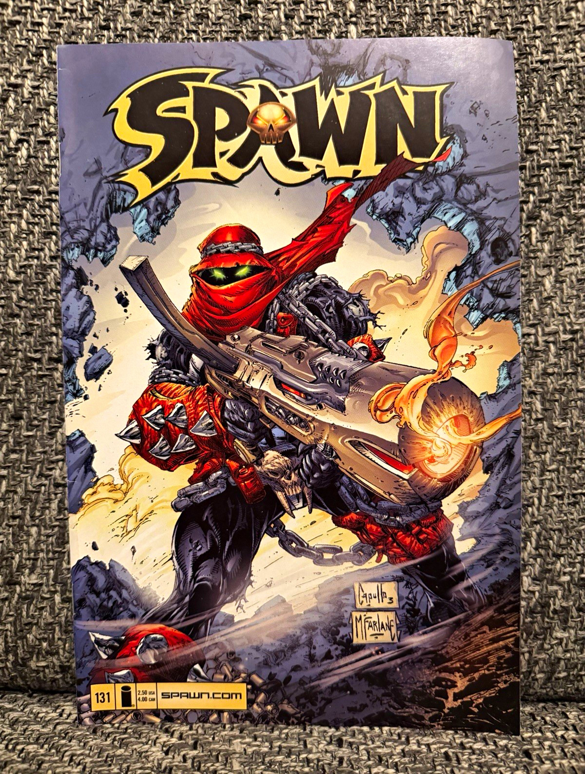 Spawn #131 Single Issue Comic Book - Image Comics, Todd McFarlane, CGC 9.8