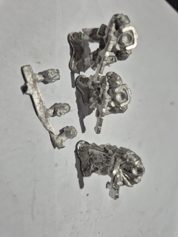 Lot 3 Arquebusiers Nains Métal  Warhammer neuf