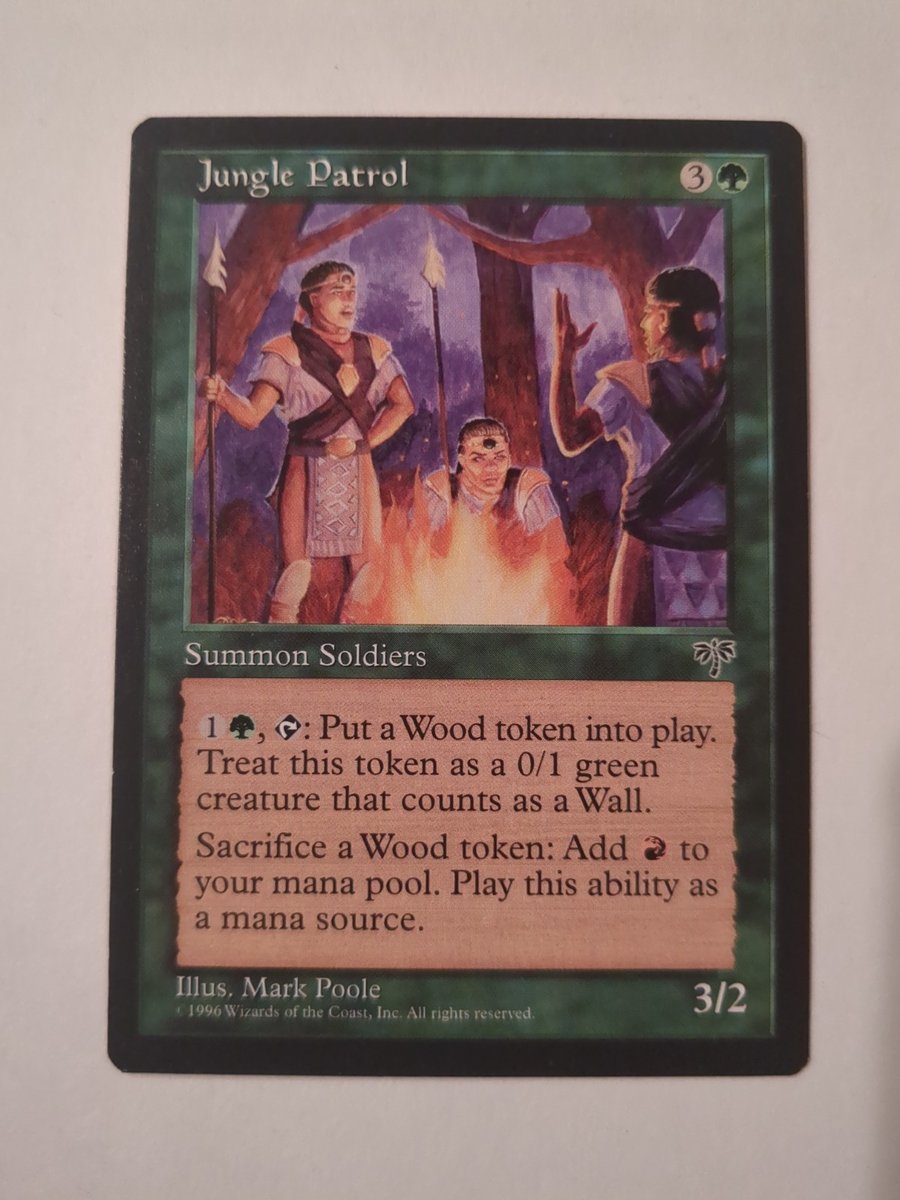 MTG Jungle Patrol Mirage 